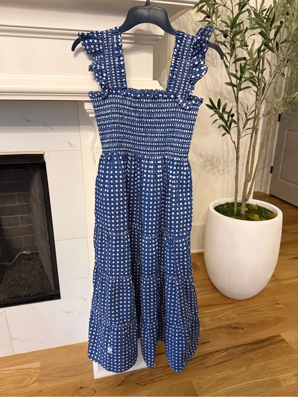Hill House Ellie Nap Midi Dress - size medium - Picture 3 of 5